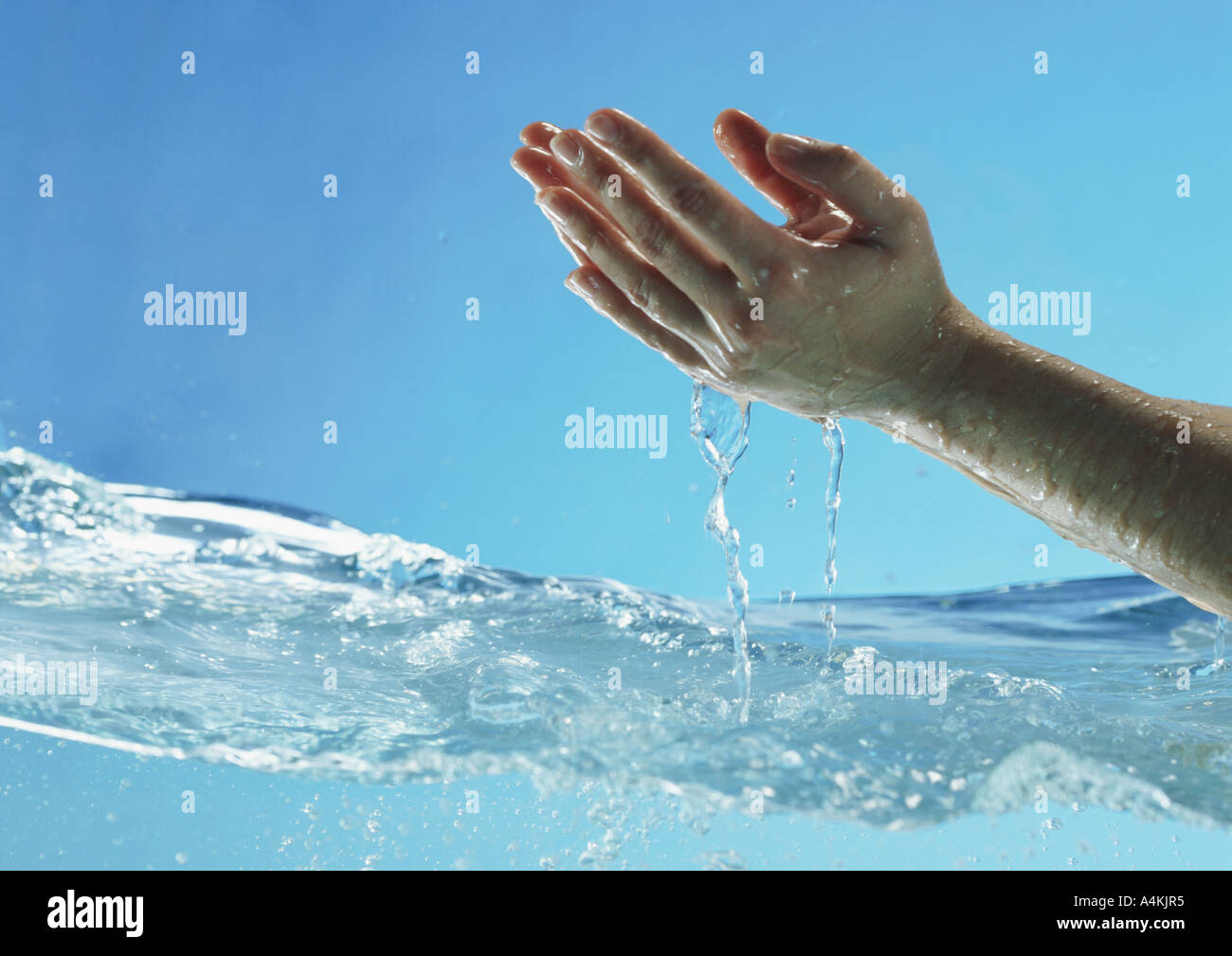 Water Dripping Hand High Resolution Stock Photography and Images Alamy