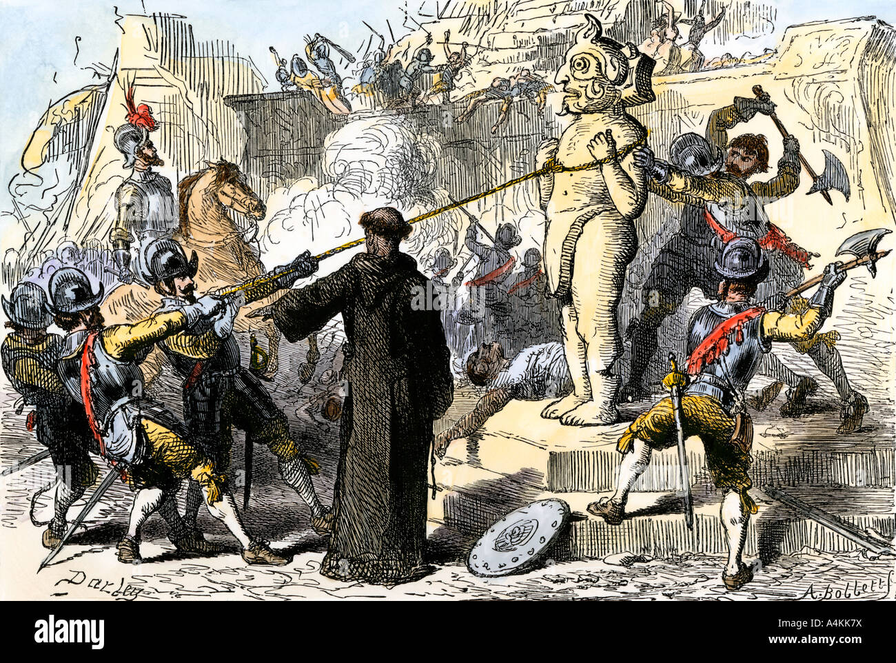 The Conquest of Mexico , page 22, in Lars Teglbjaerg's