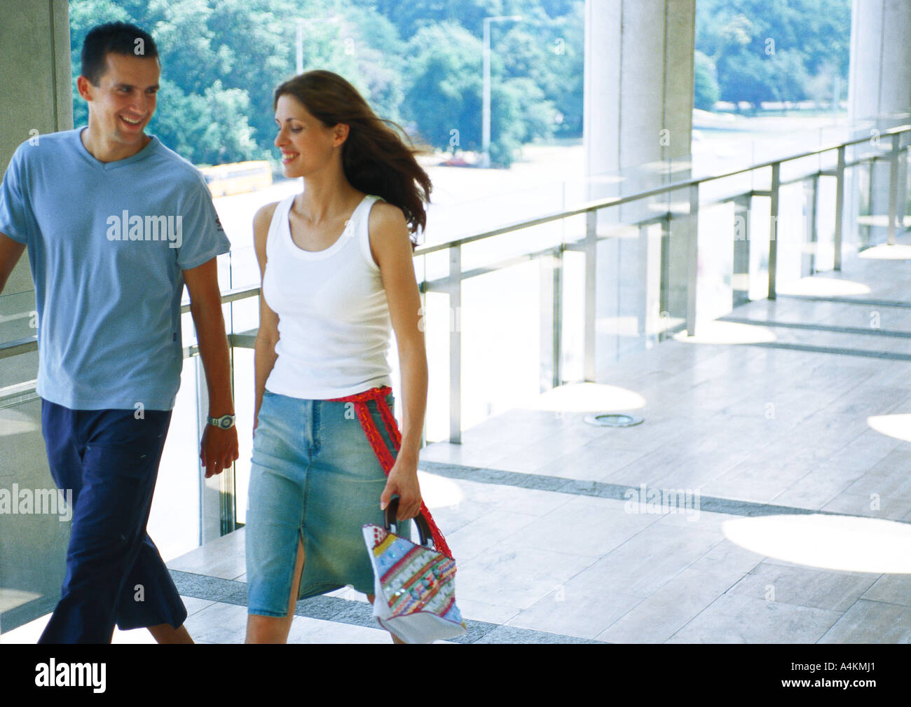 Persons walking on wide hi-res stock photography and images - Alamy