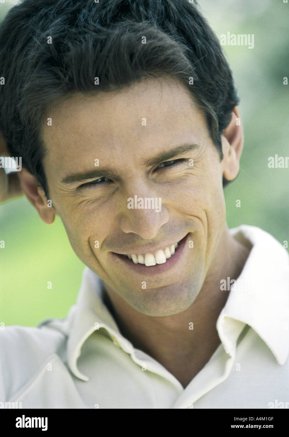 Man, portrait Stock Photo