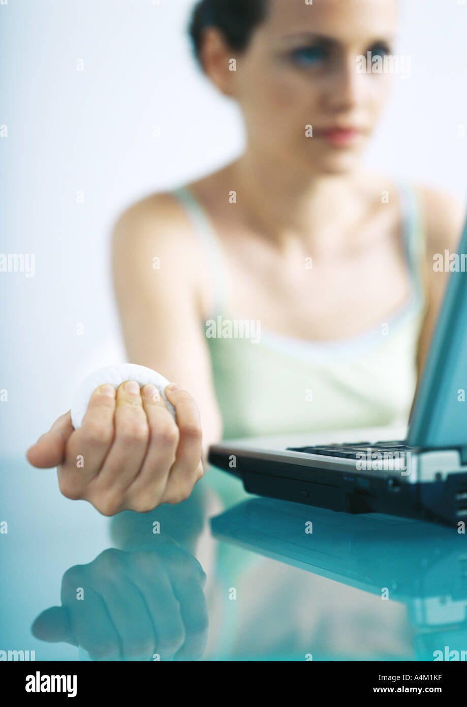 Multitasking woman stress hi-res stock photography and images - Alamy