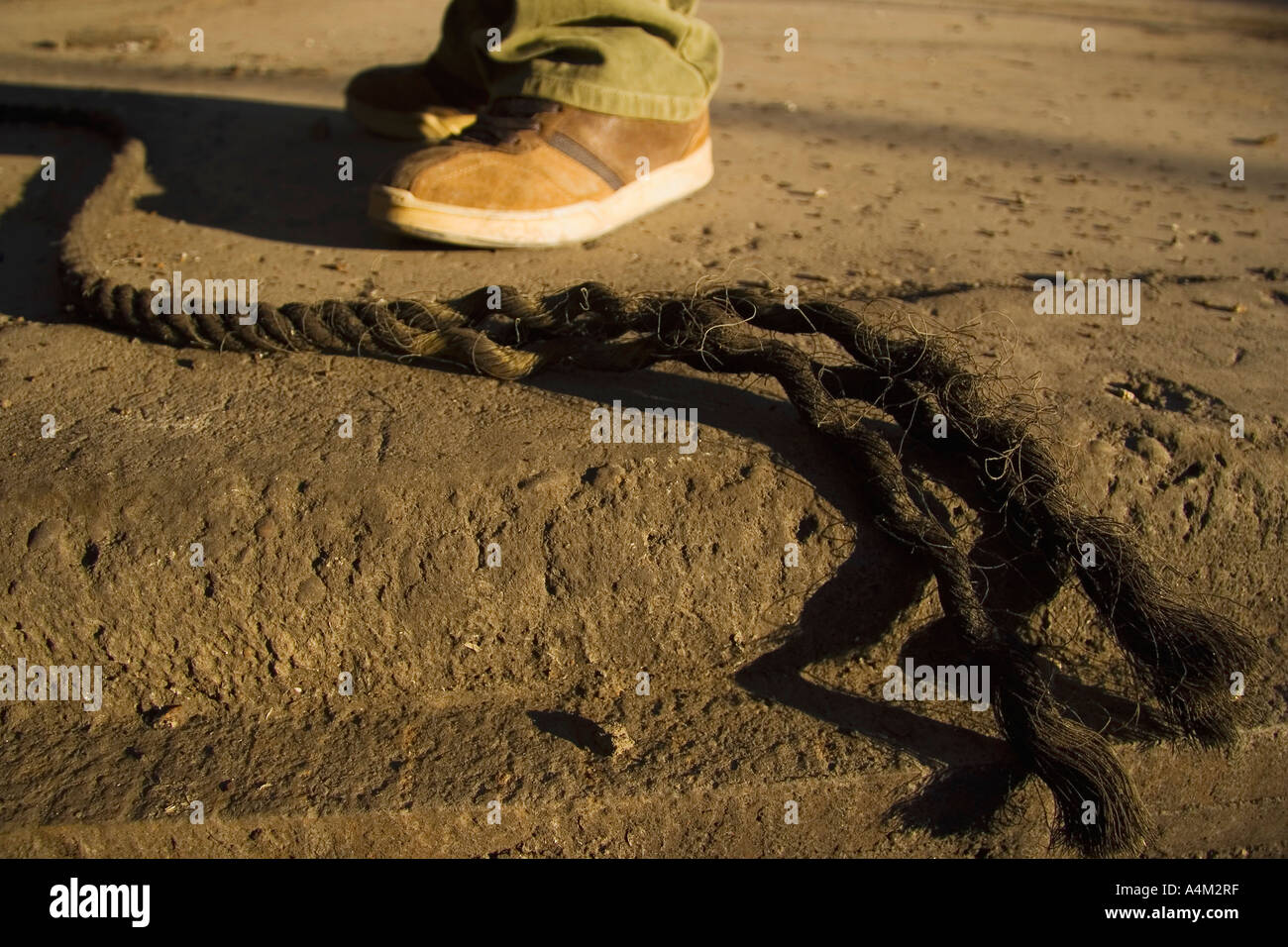 Rope unraveling hires stock photography and images Alamy