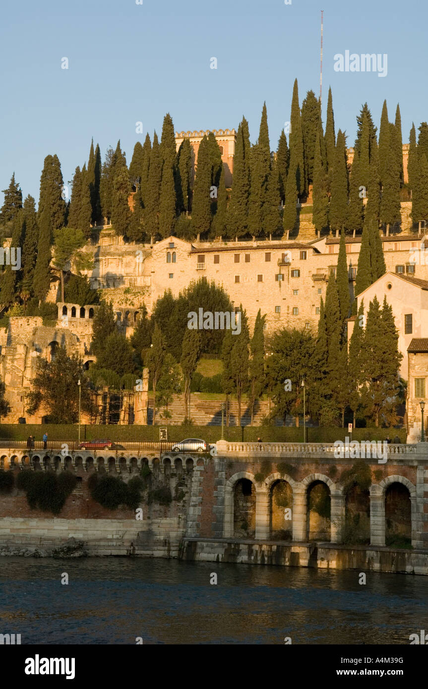 View Across The Adige River, Verona, Italy Stock Photo - Alamy