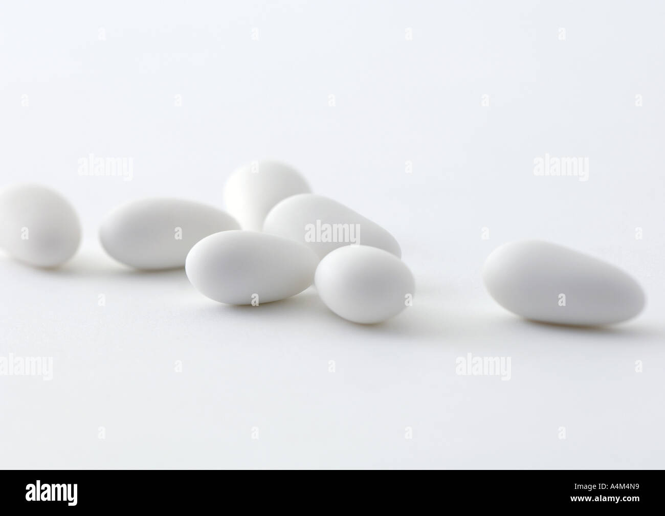 Jordan almonds Stock Photo