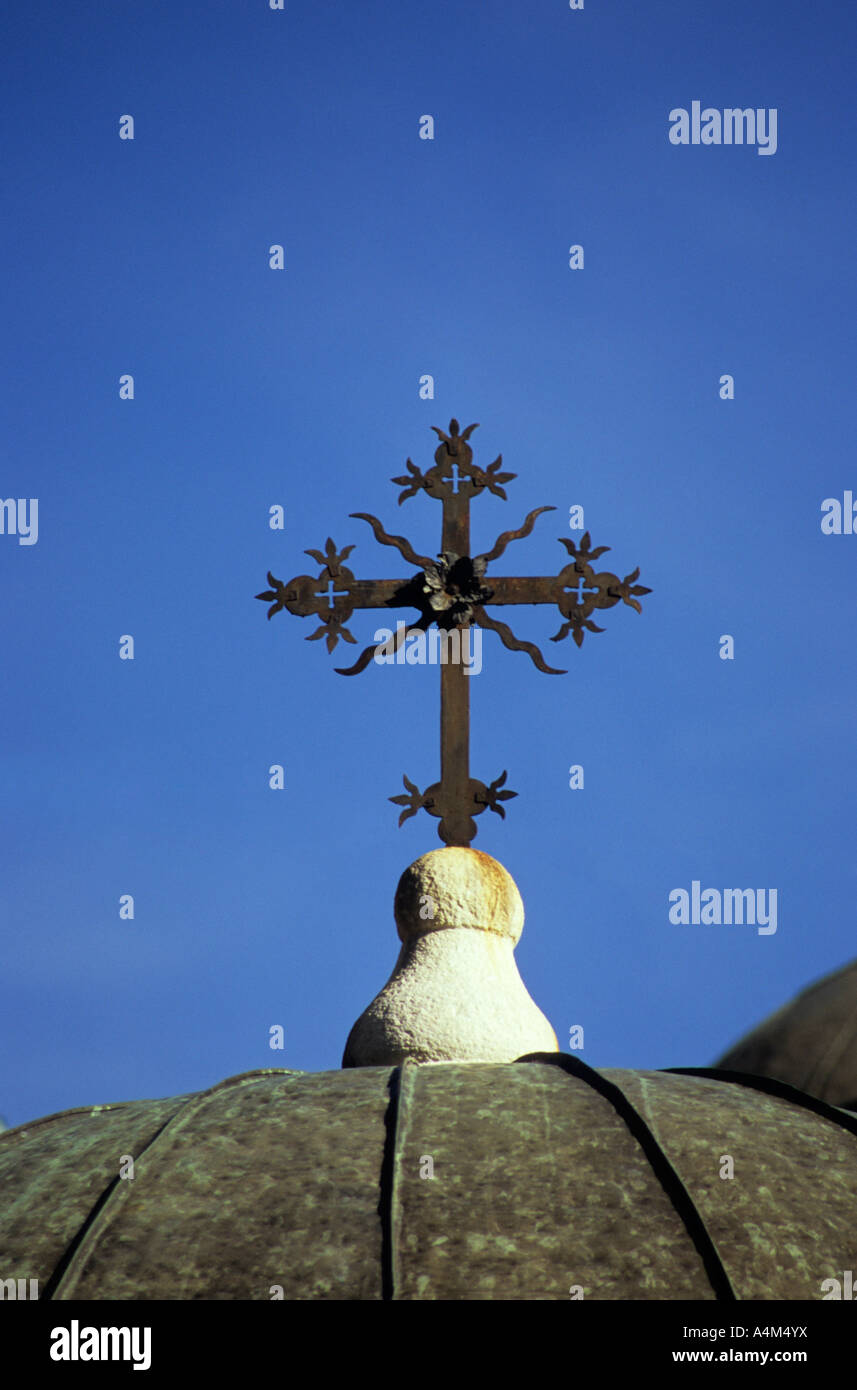 Nativity Church dome detail Rila Monastery Bulgaria Stock Photo Alamy