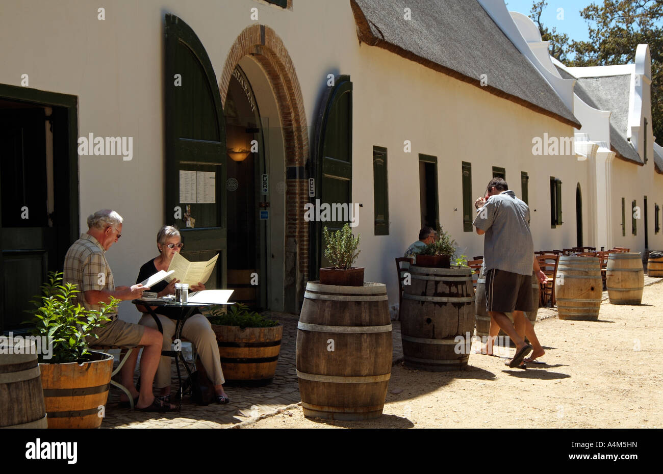 Groot Constantia wine estate restaurant Cape Town South Africa Stock Photo Alamy