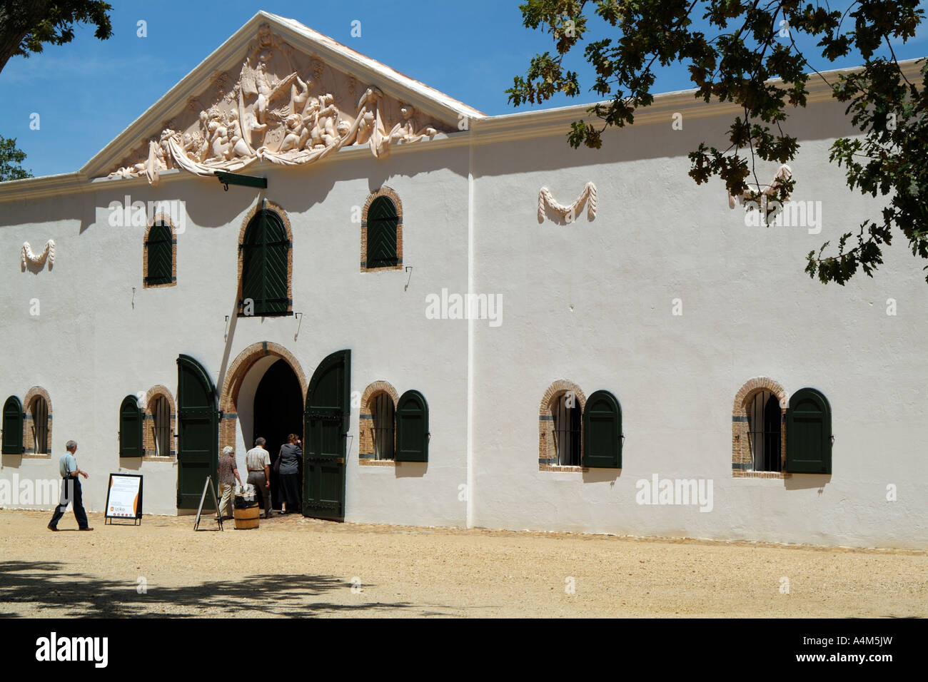 Groot Constantia wine estate Cape Town South Africa.Museum cellar Stock