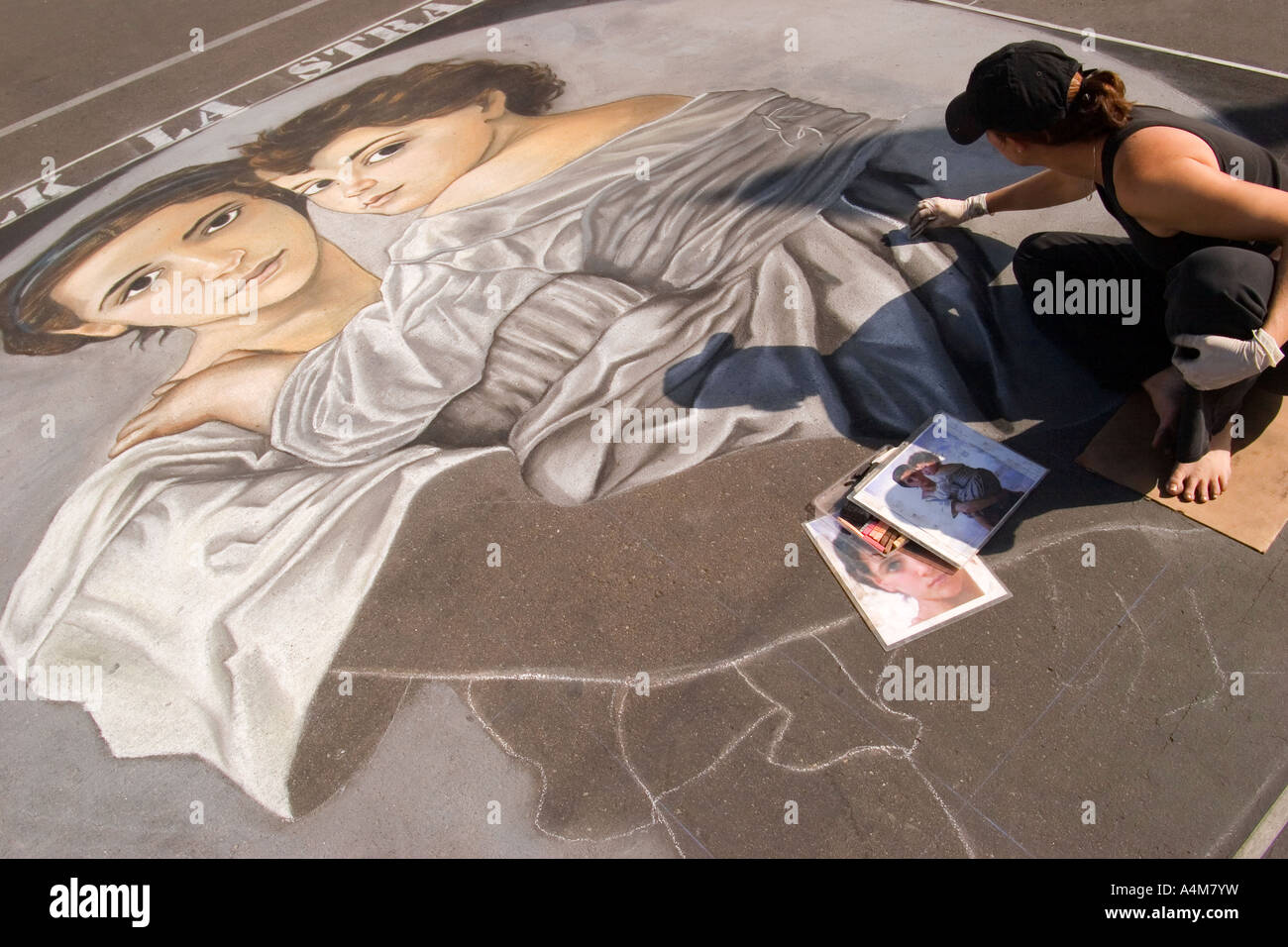 Chalk painting hires stock photography and images Alamy