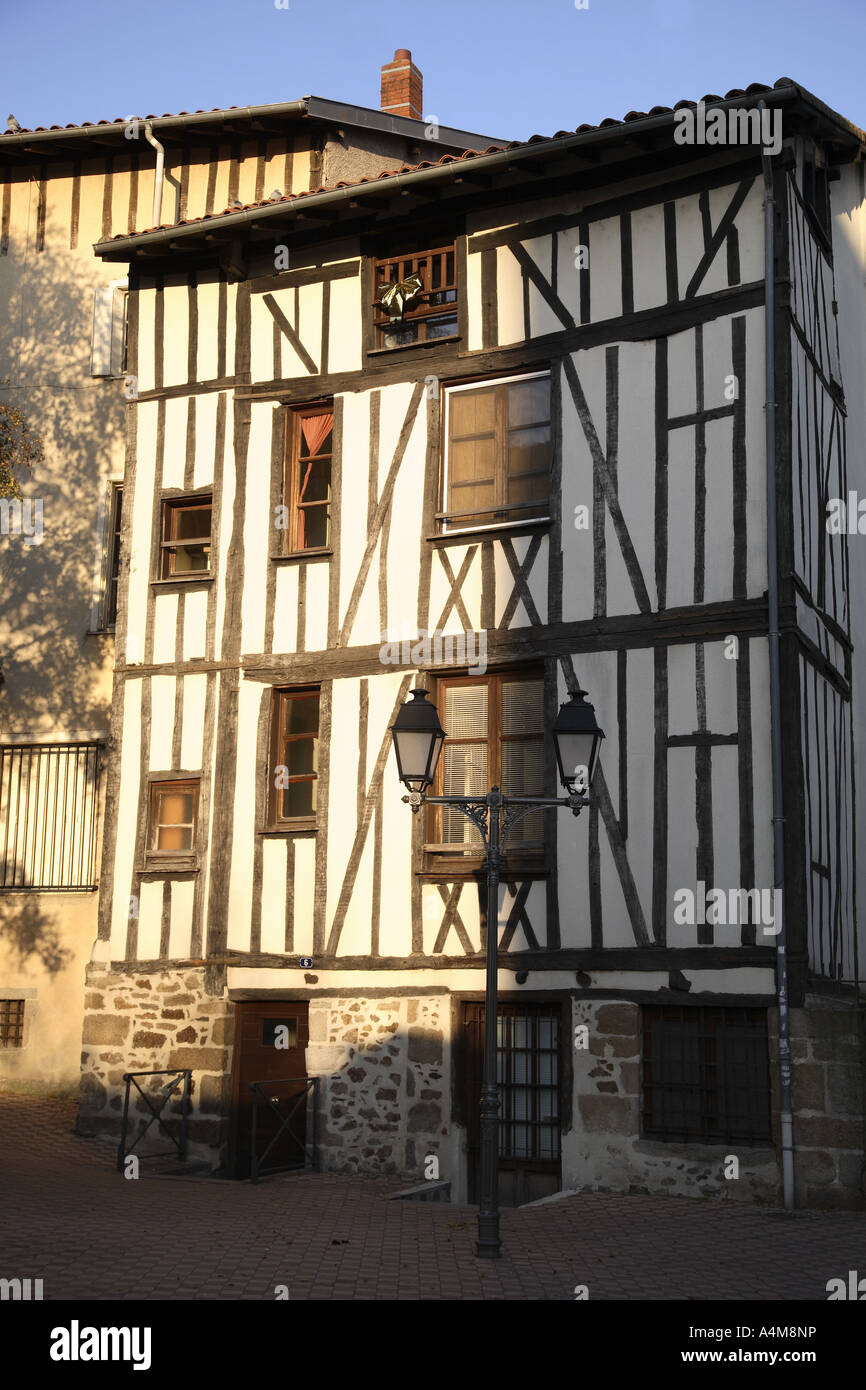 Typical Housing, Limoges, Haute Vienne, France Stock Photo - Alamy