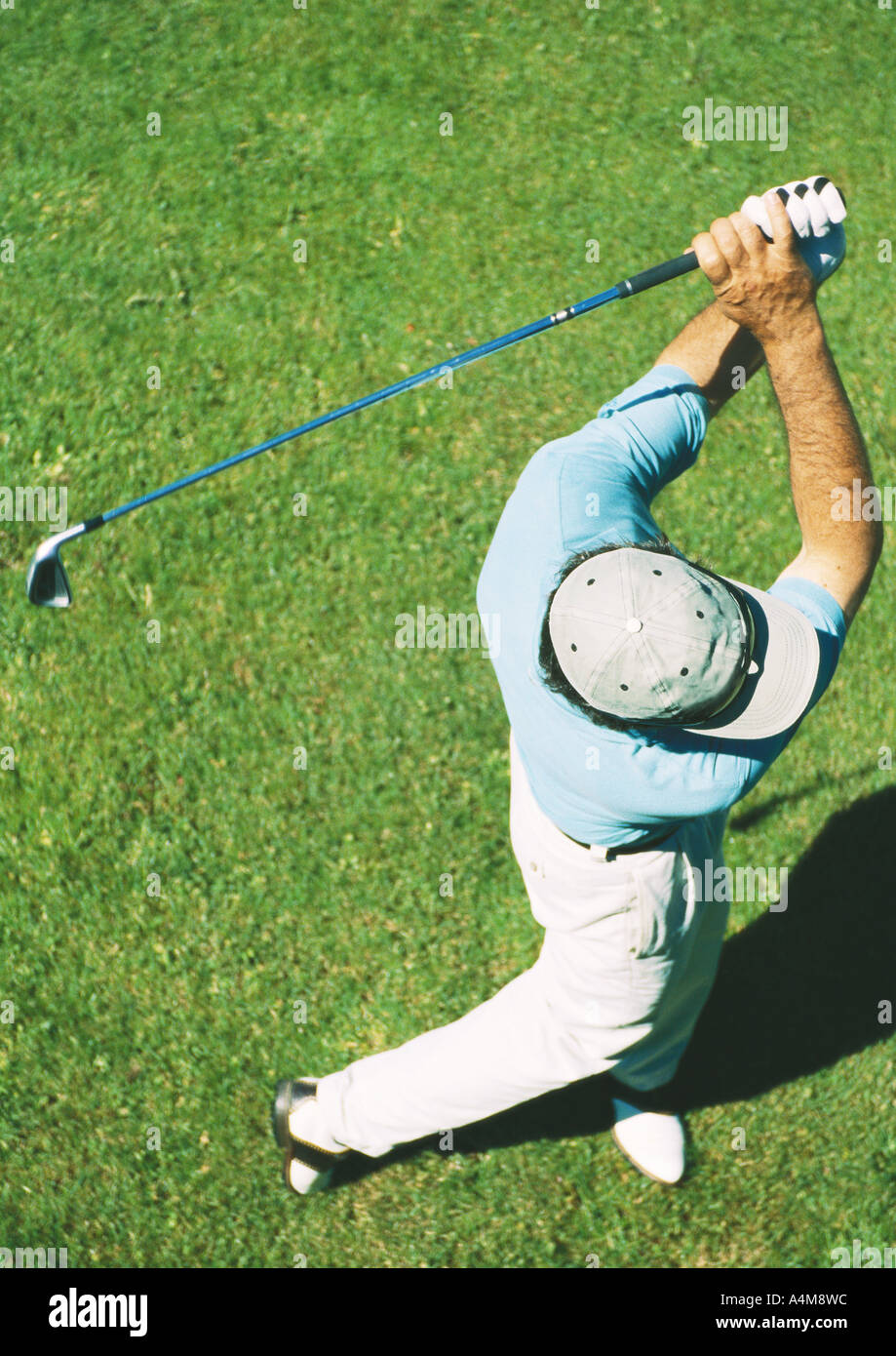 Golf player overhead hires stock photography and images Alamy
