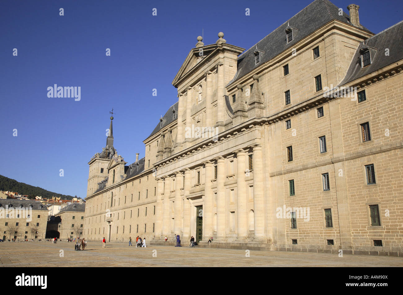 Monastery of San Lorenzo de El Escorial, Madrid, Spain Stock Photo