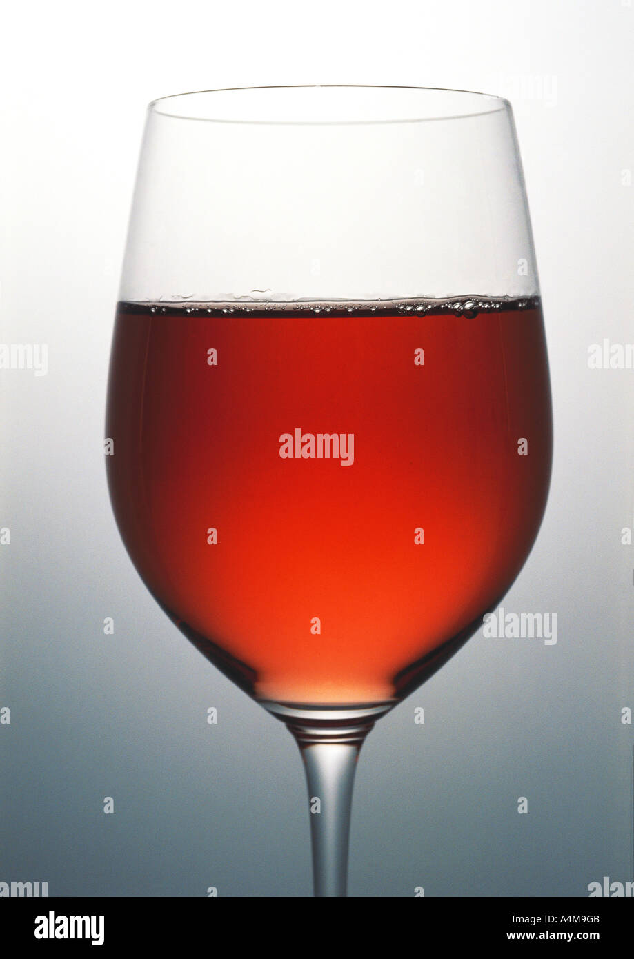 Glass of rosŽ Stock Photo