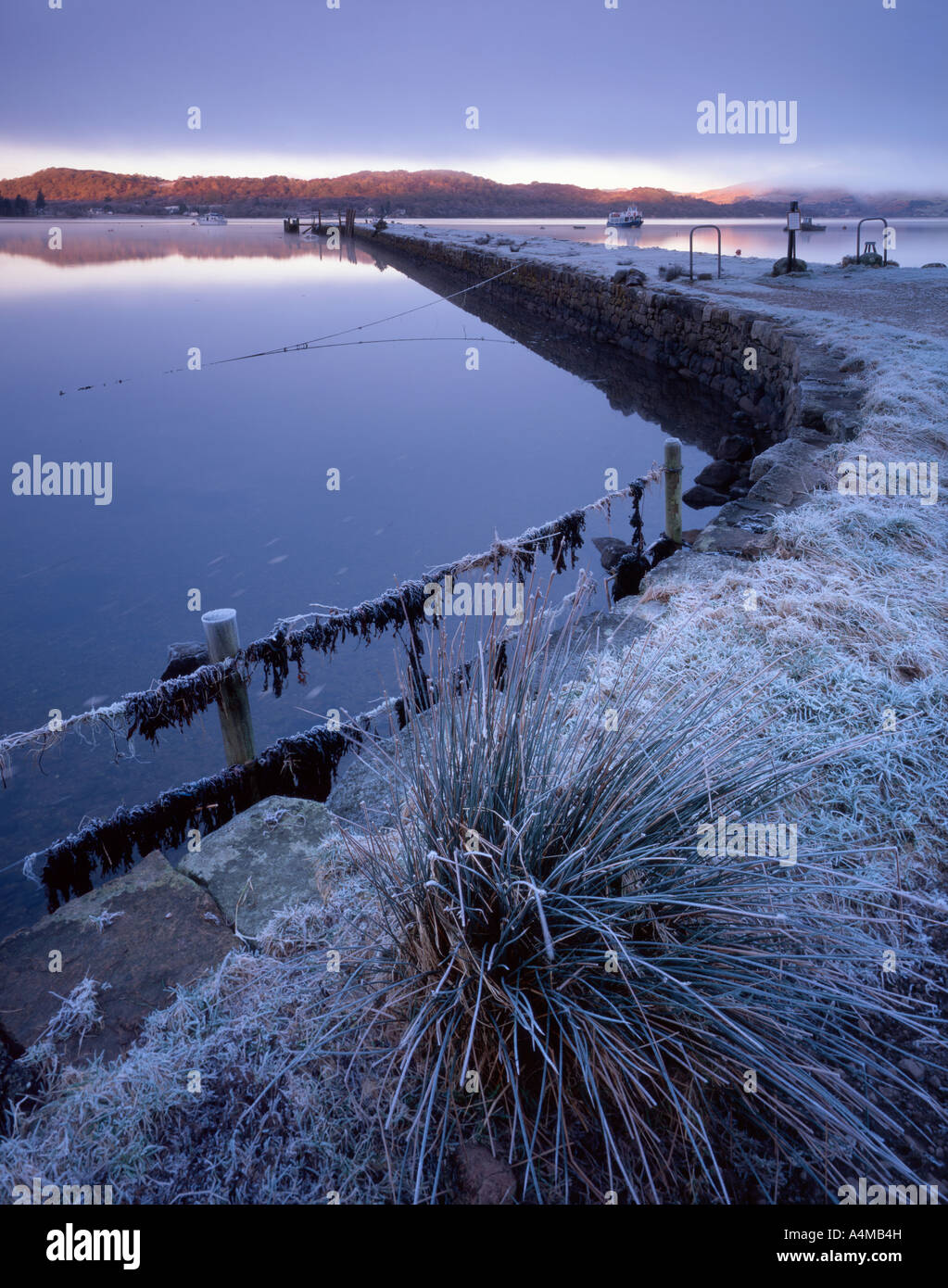 Loch Etive at Taynuilt pier, Argyll Stock Photo Alamy