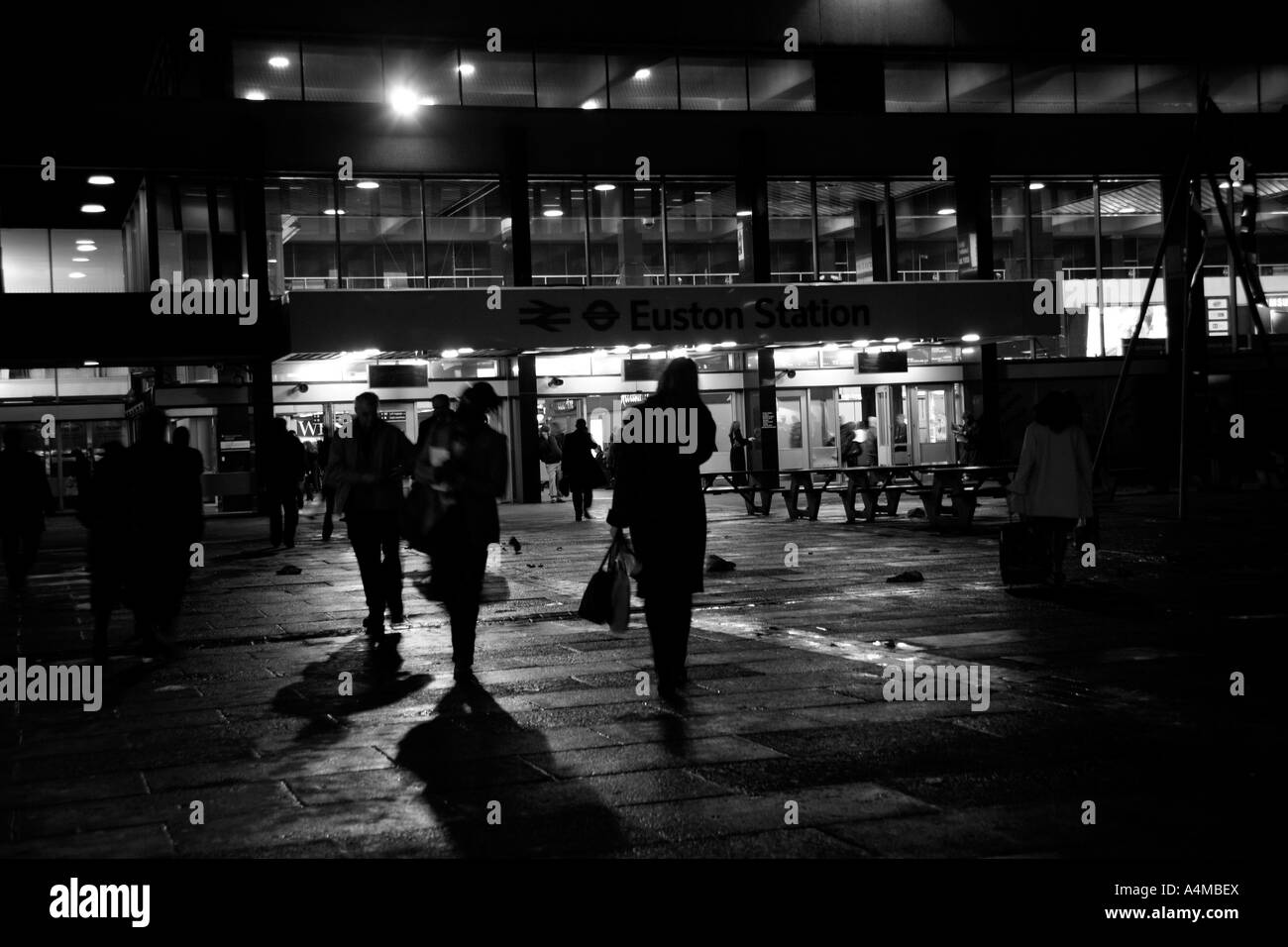 Euston Station. Euston Square, London, England, UK Stock Photo