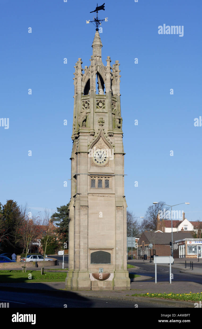 Kenilworth clock tower Stock Photo Alamy