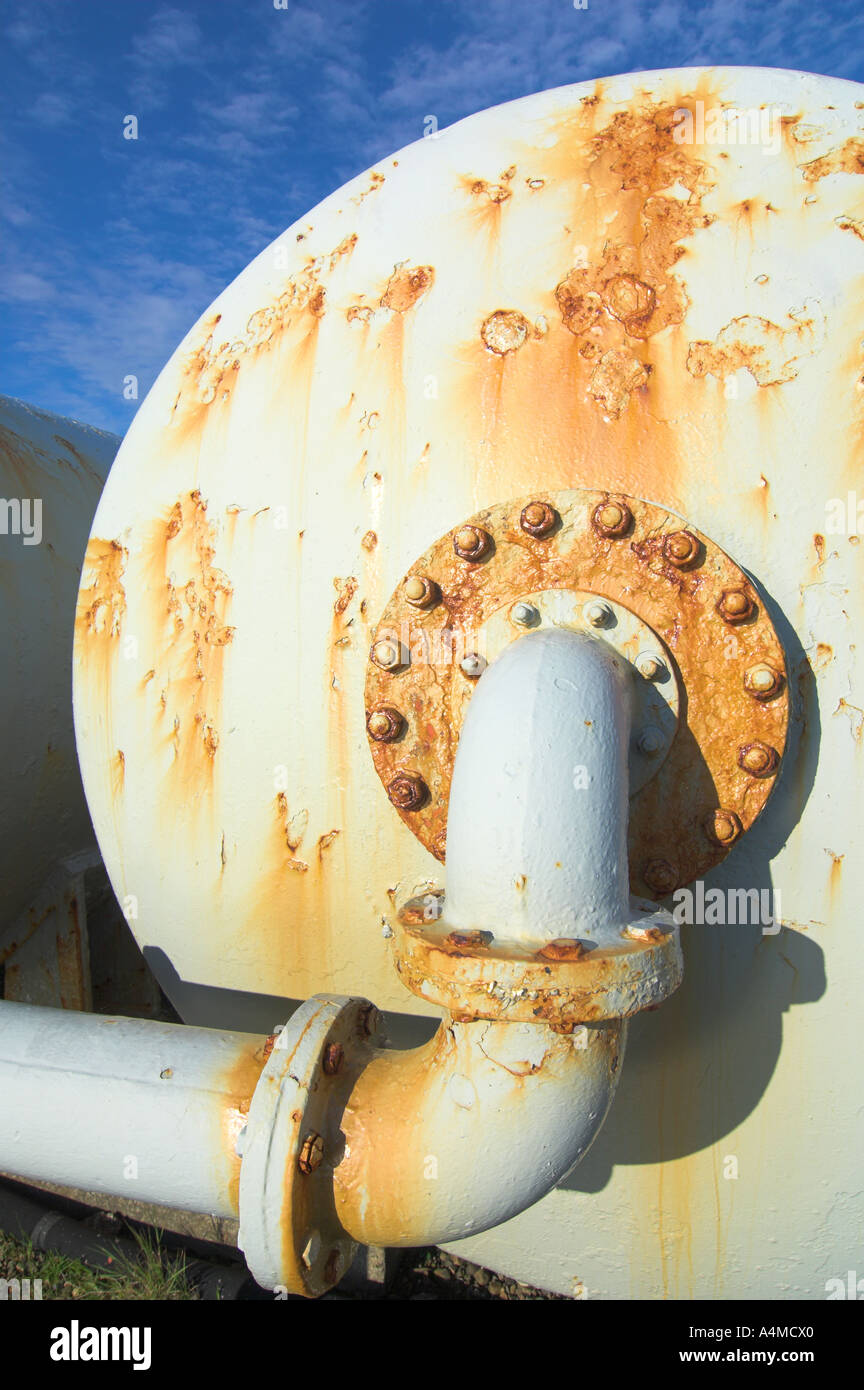 Rust rusting rusts rusty pipe pipeline industry industrial hi-res stock ...