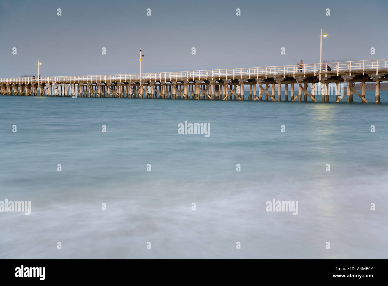 Urangan Pier Hervey Bay, Queensland, AUSTRALIA Stock Photo Alamy