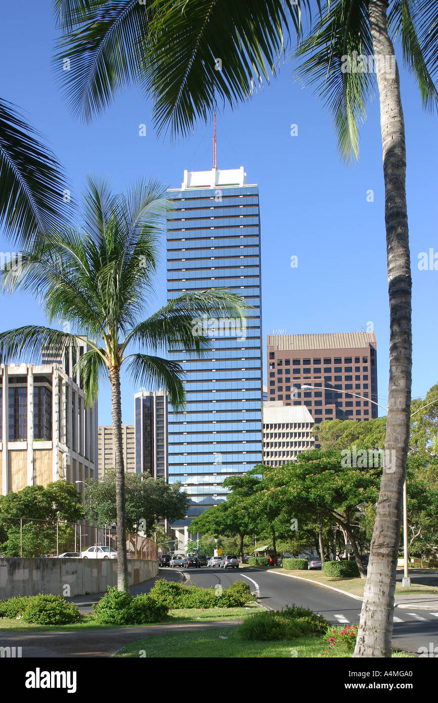 Downtown Honolulu Oahu Hawaii Stock Photo - Alamy