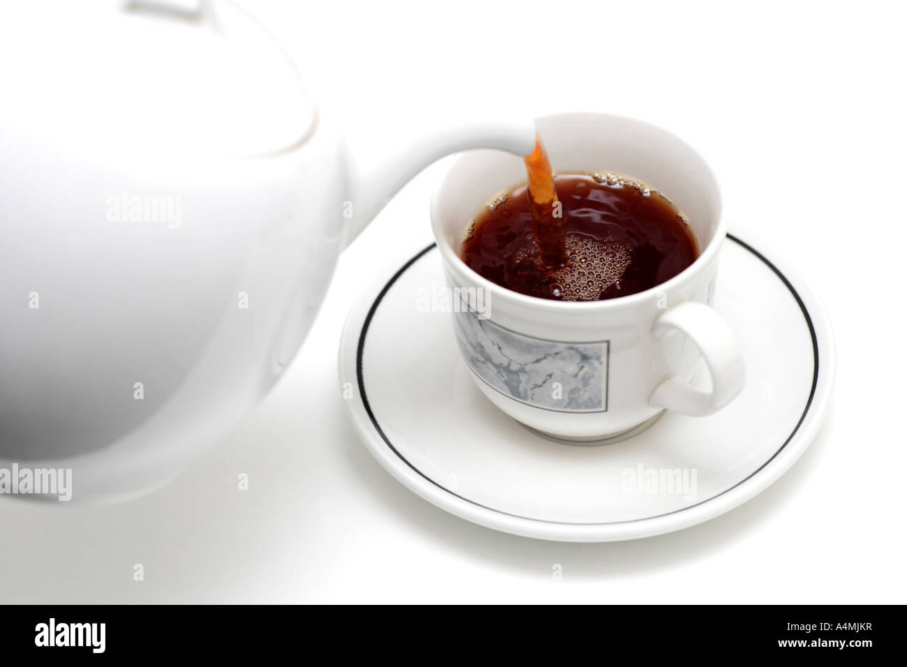 Teapot cutout pouring hi-res stock photography and images - Alamy
