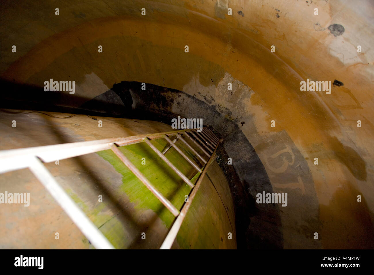 Interior Of Water Tower Tank Cher France Interieur Du Reservoir D Un Chateau D Eau Cher 18 France Stock Photo Alamy