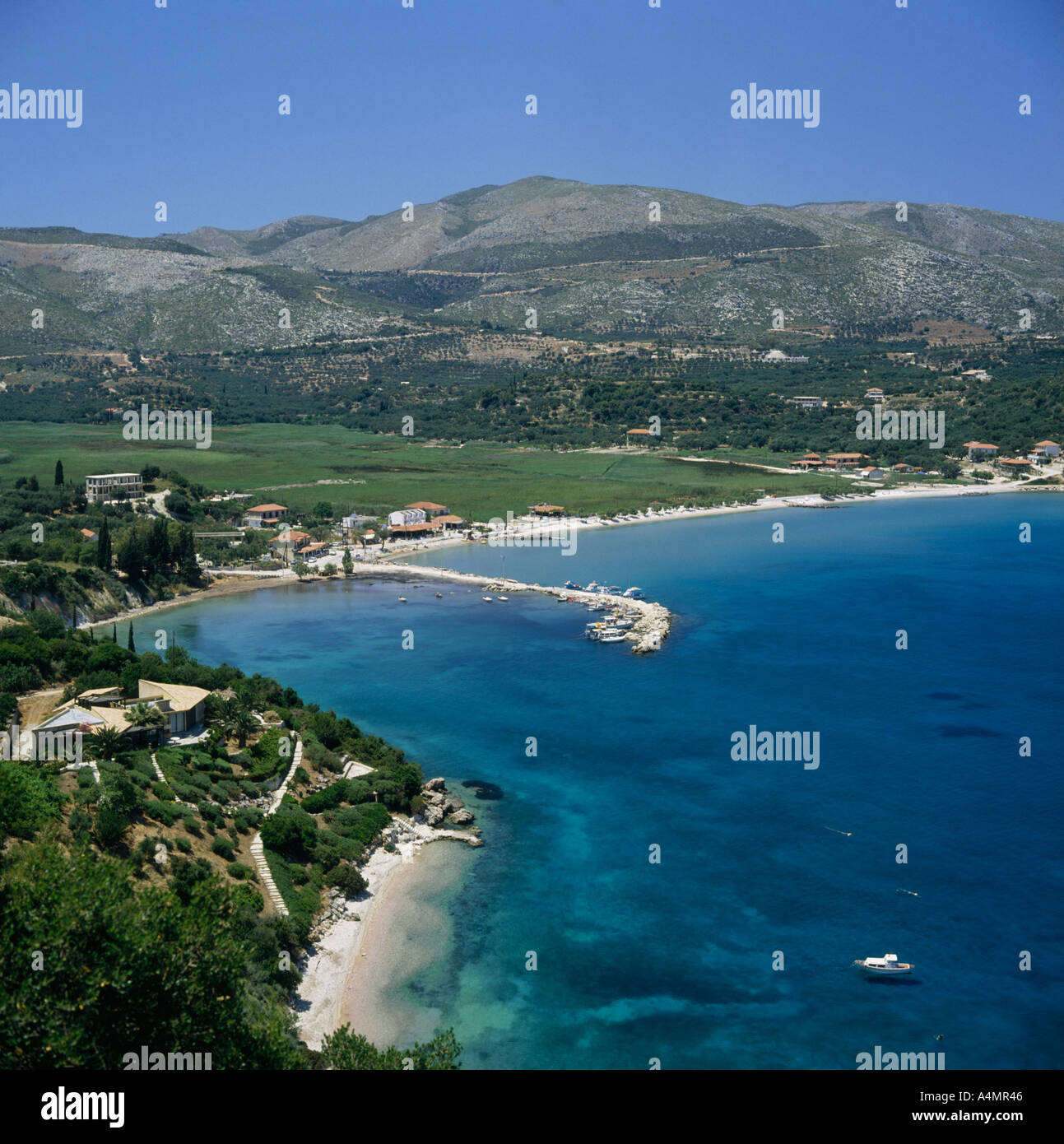 Typical greek view island beach hi-res stock photography and images - Alamy