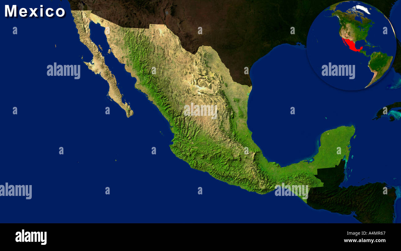 Satellite Mexico Stock Photos & Satellite Mexico Stock Images Alamy