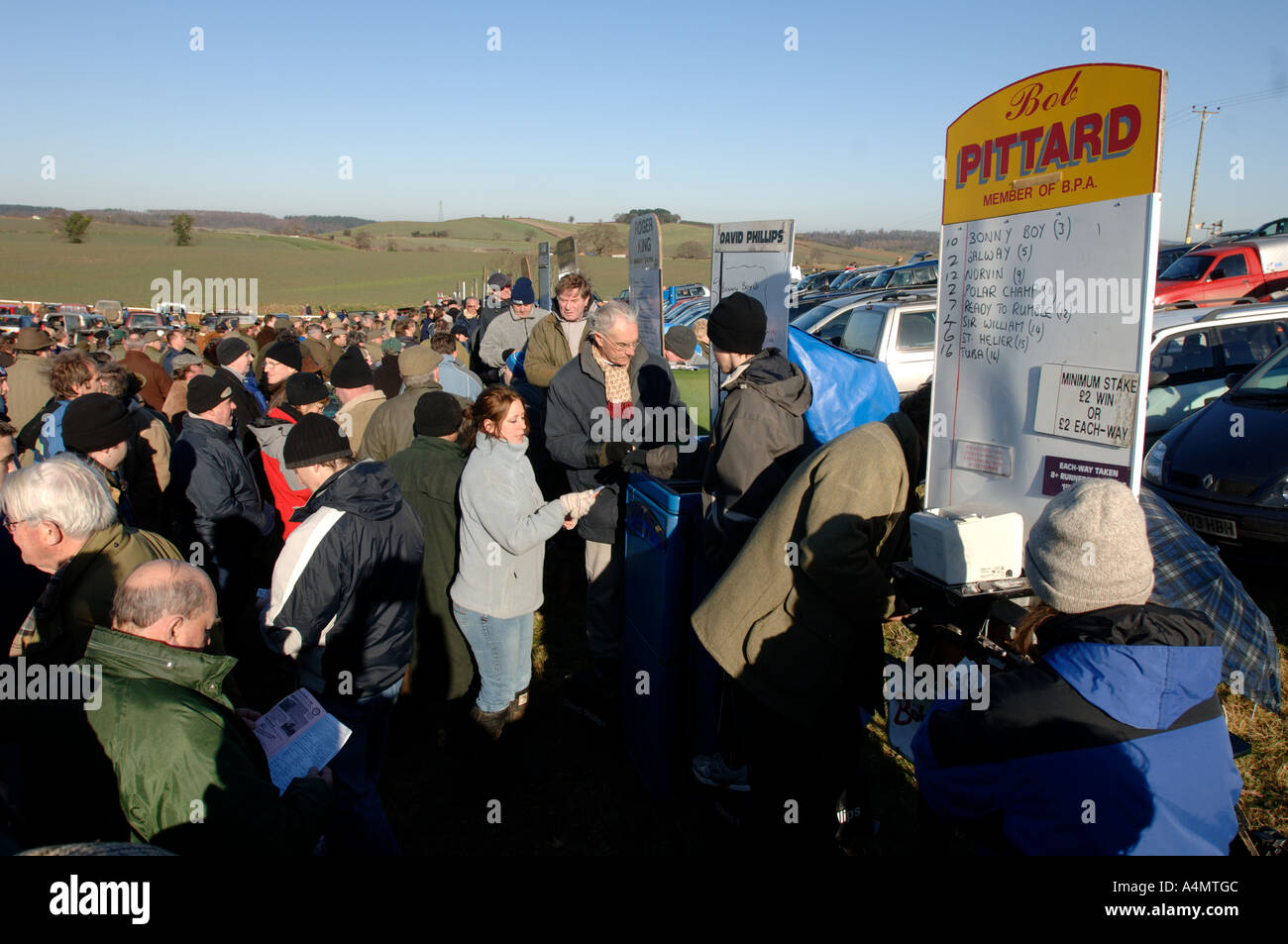 Point to point racing at Kenton Devon UK Stock Photo - Alamy