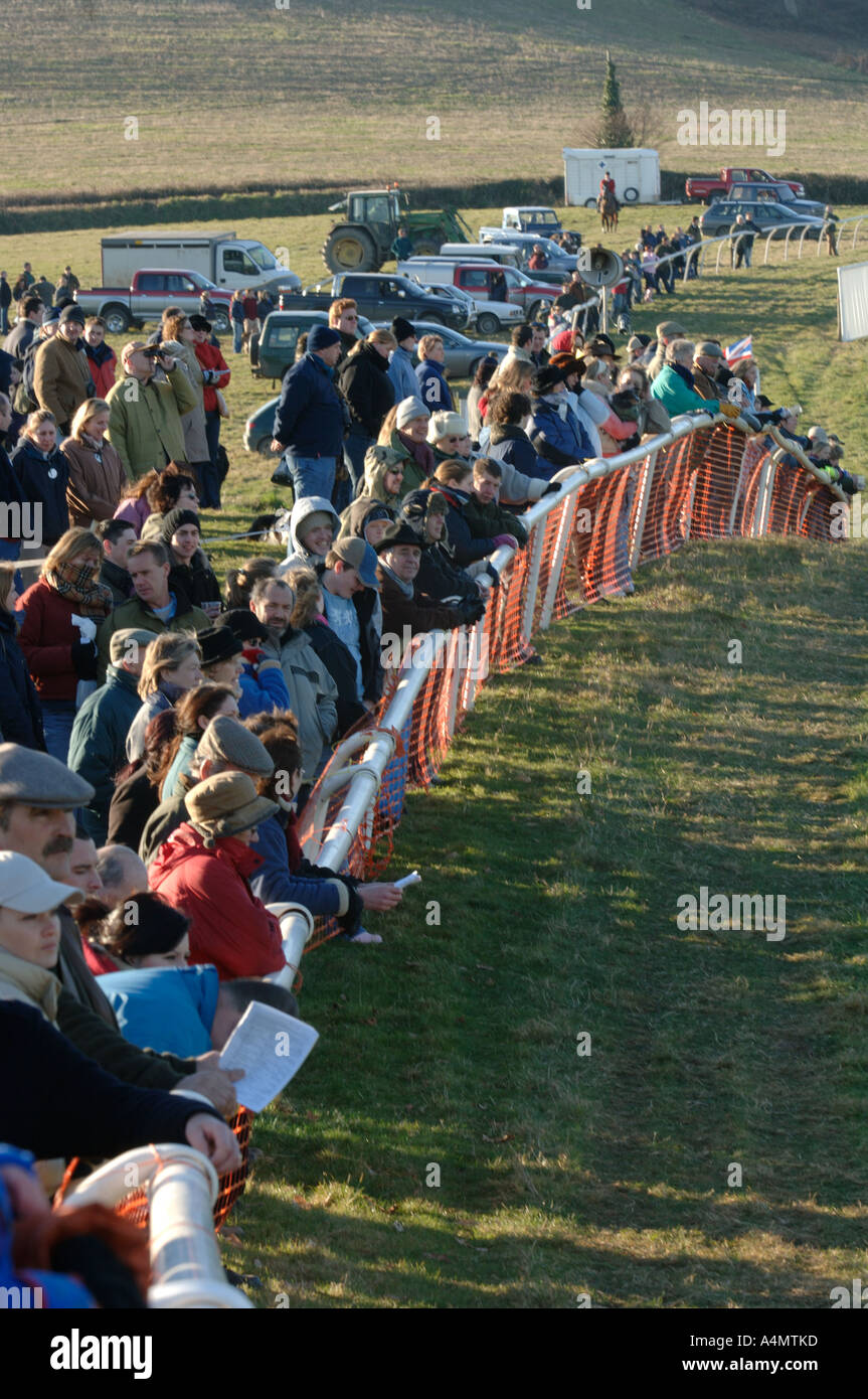 Point to point racing at Kenton Devon UK Stock Photo - Alamy