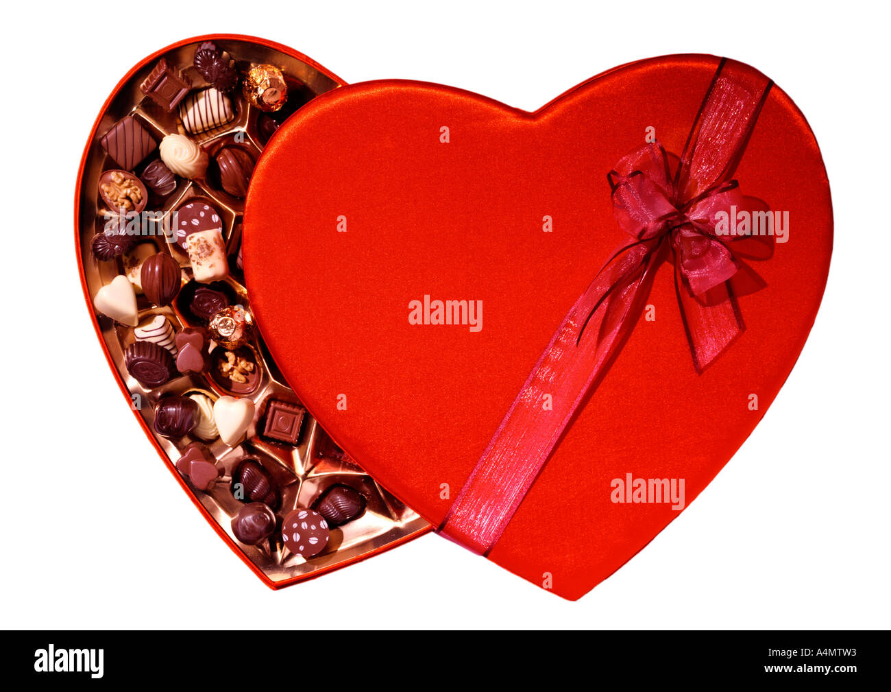 heart shaped chocolate box