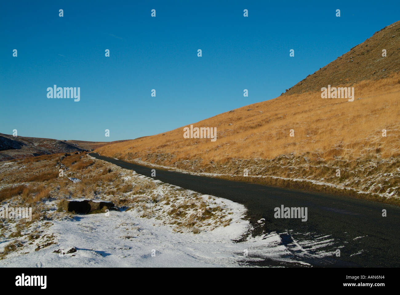Bronte yorkshire snow hi-res stock photography and images - Alamy