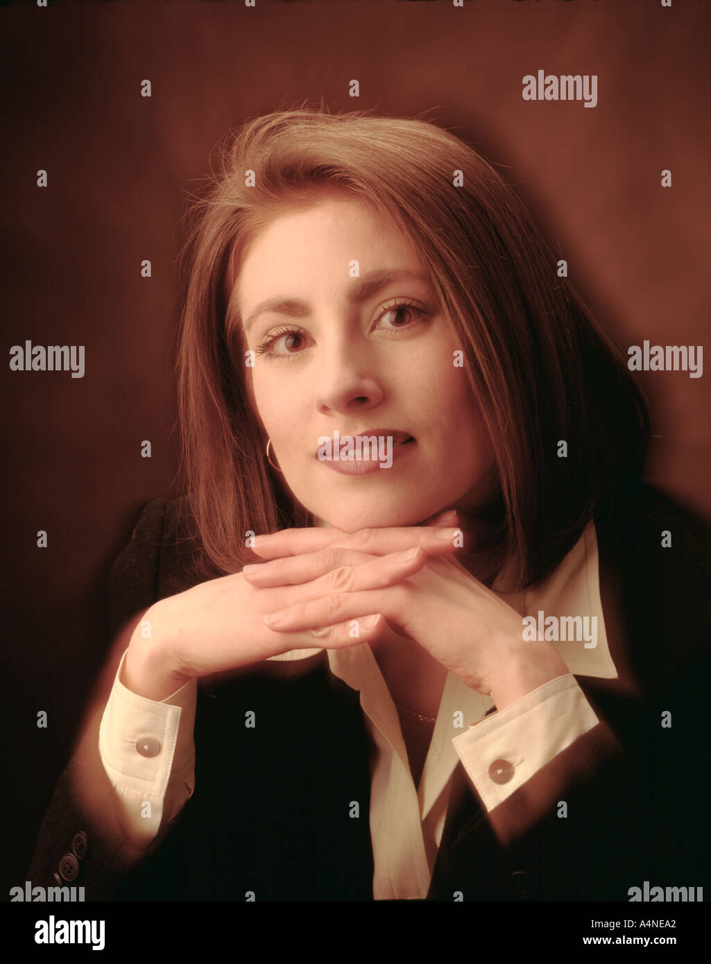 Portrait of business woman Stock Photo