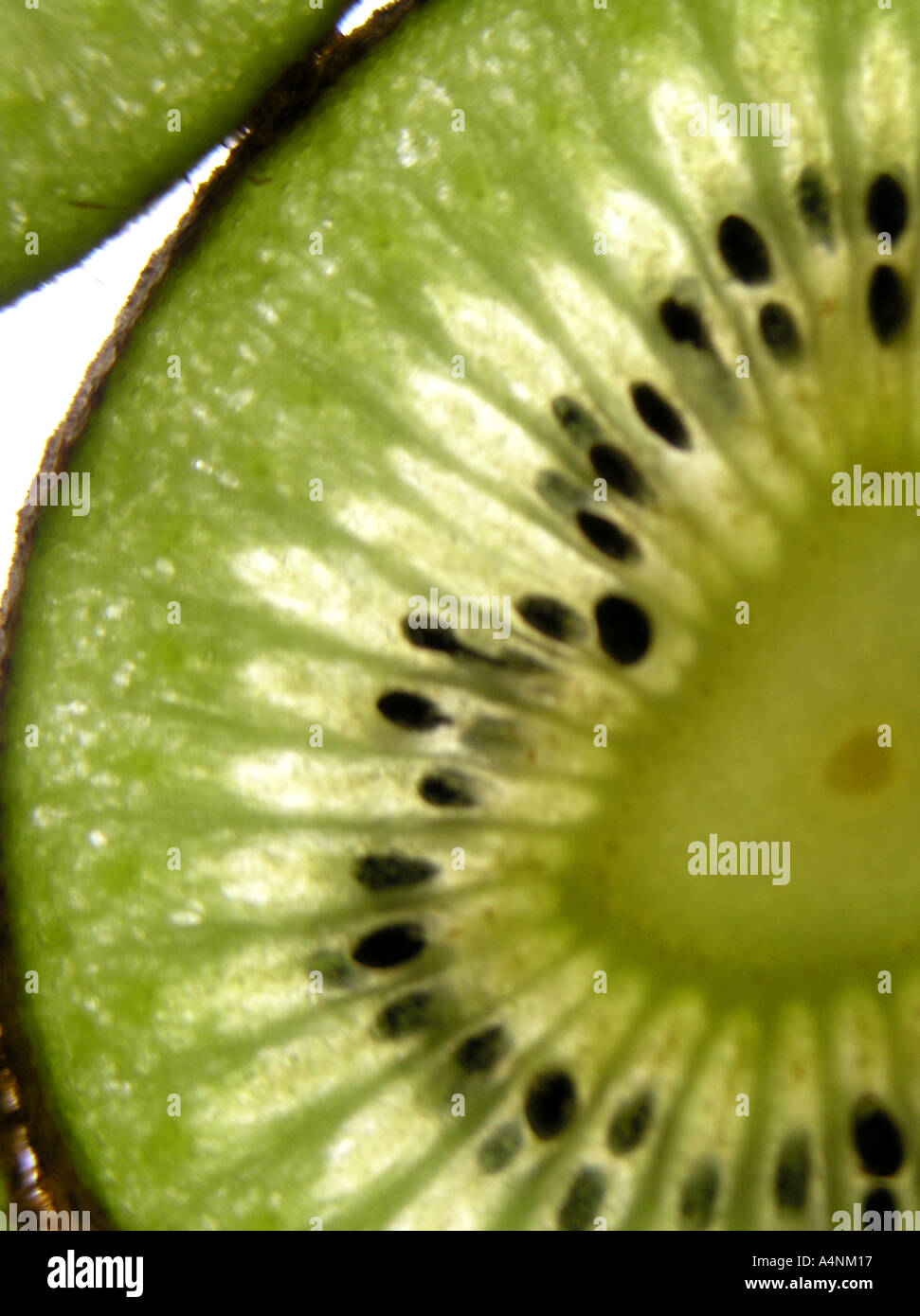 Fresh sliced exotic Kiwi fruit Stock Photo Alamy