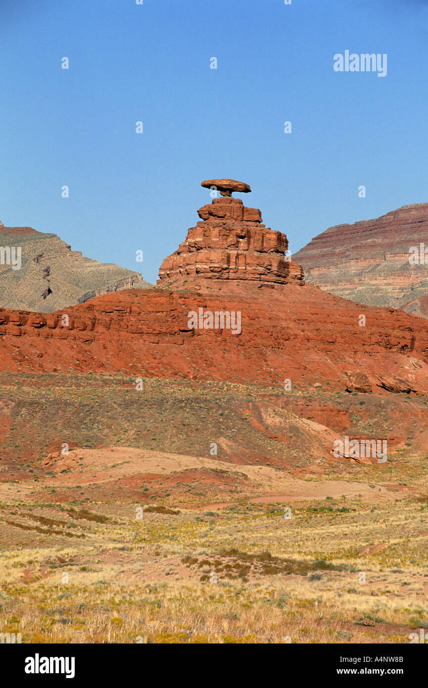Mexican Hat Rock near Mexican Hat Utah United States of America U S A