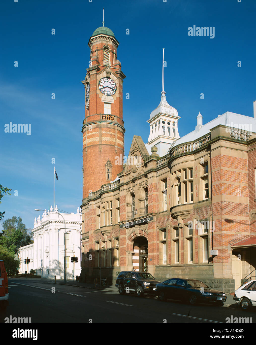 Exterior of the Post Office building Launceston Tasmania Australia Pacific Stock Photo Alamy