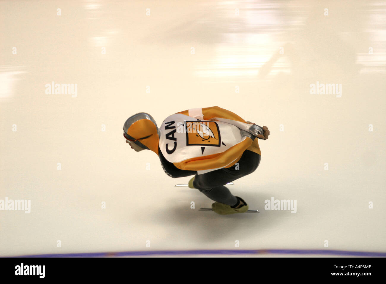 Long track speed skating Stock Photo Alamy