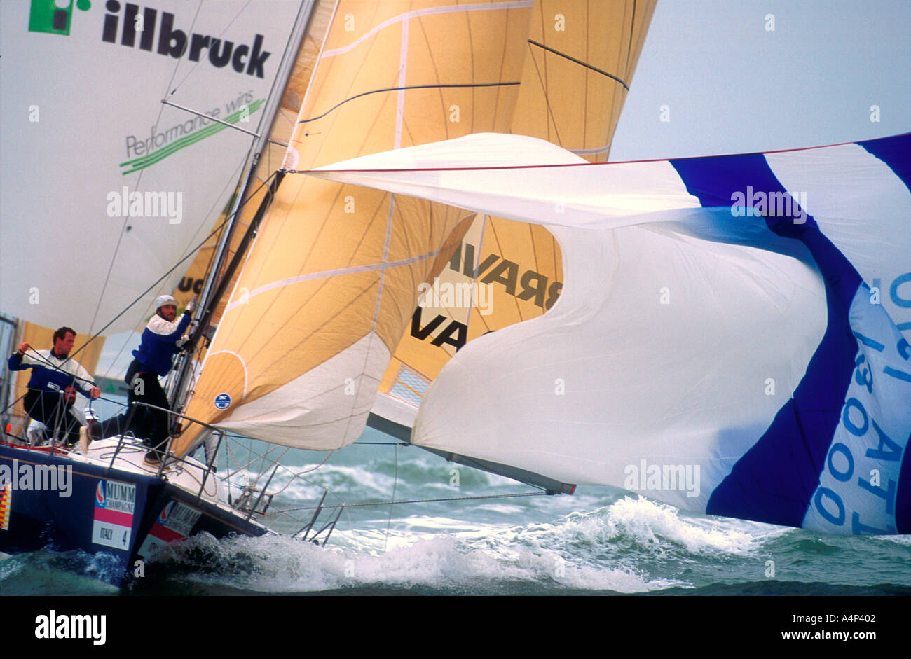 Admirals Cup international yacht racing Cowes Isle of Wight England Stock Photo
