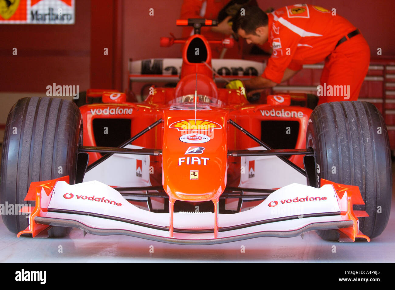 Ferrari in the box Stock Photo - Alamy