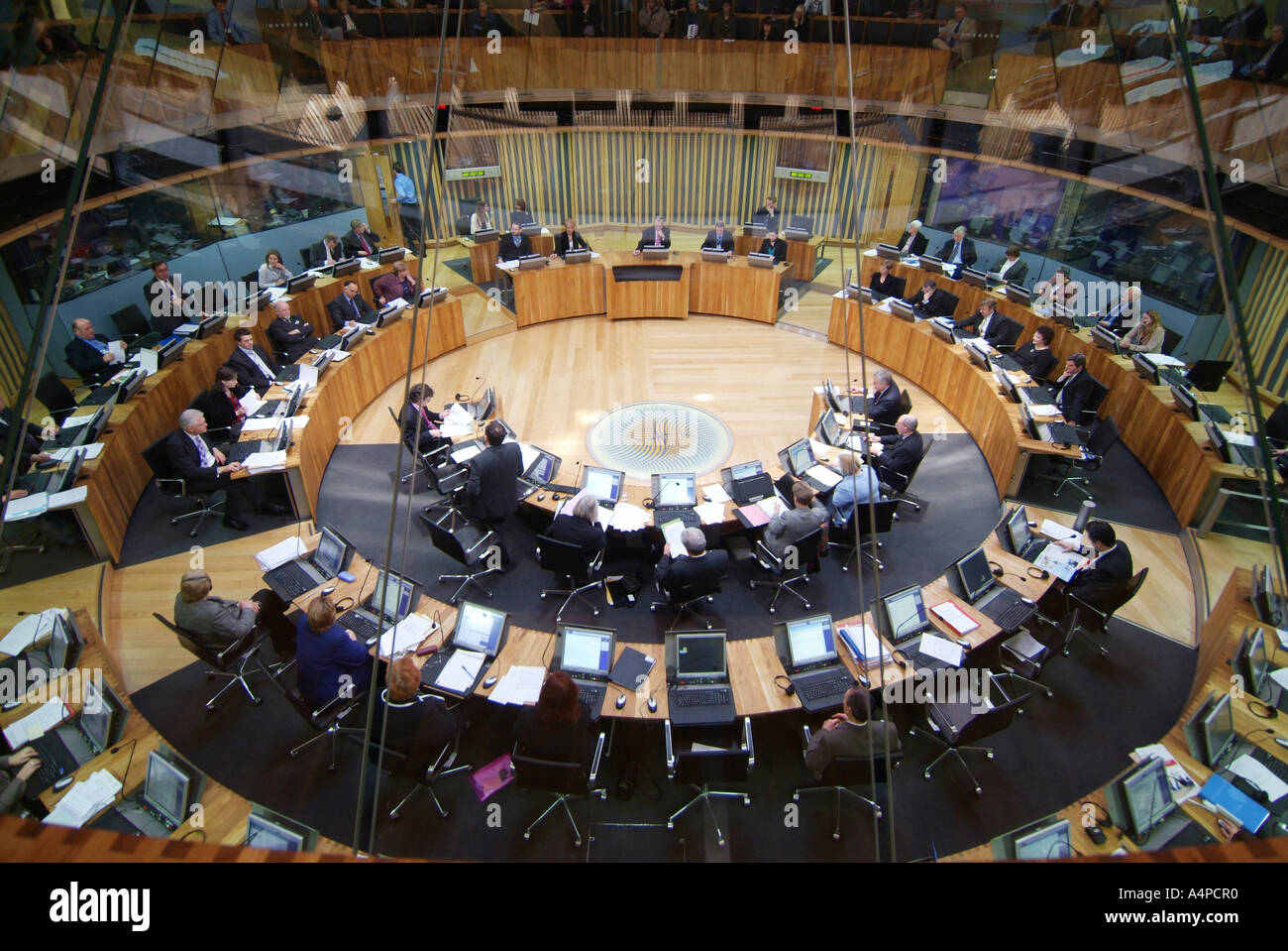 Assembly Members in Debating Chamber National Assembly for Wales ...