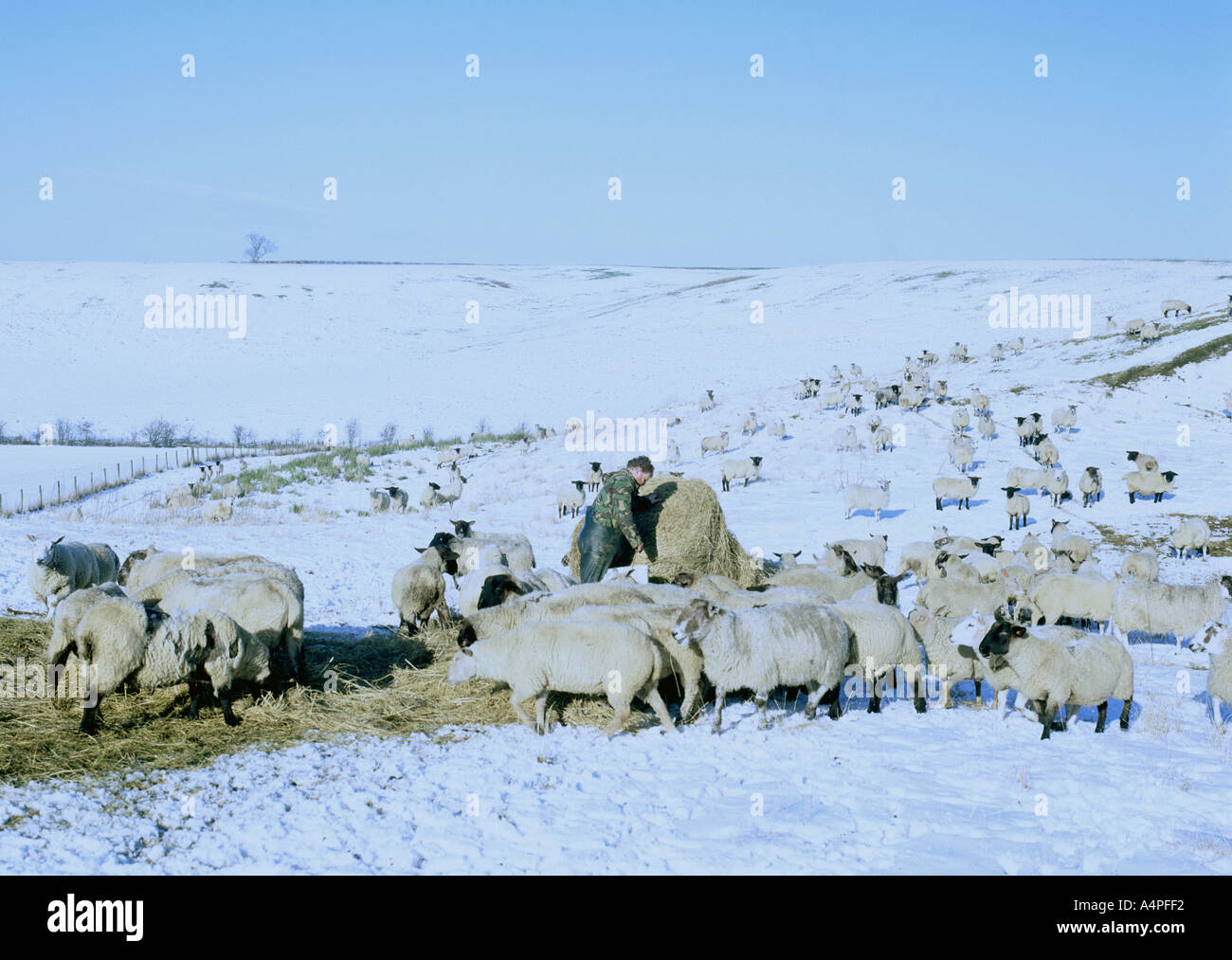 Snow lincolnshire wolds weather hires stock photography and images Alamy
