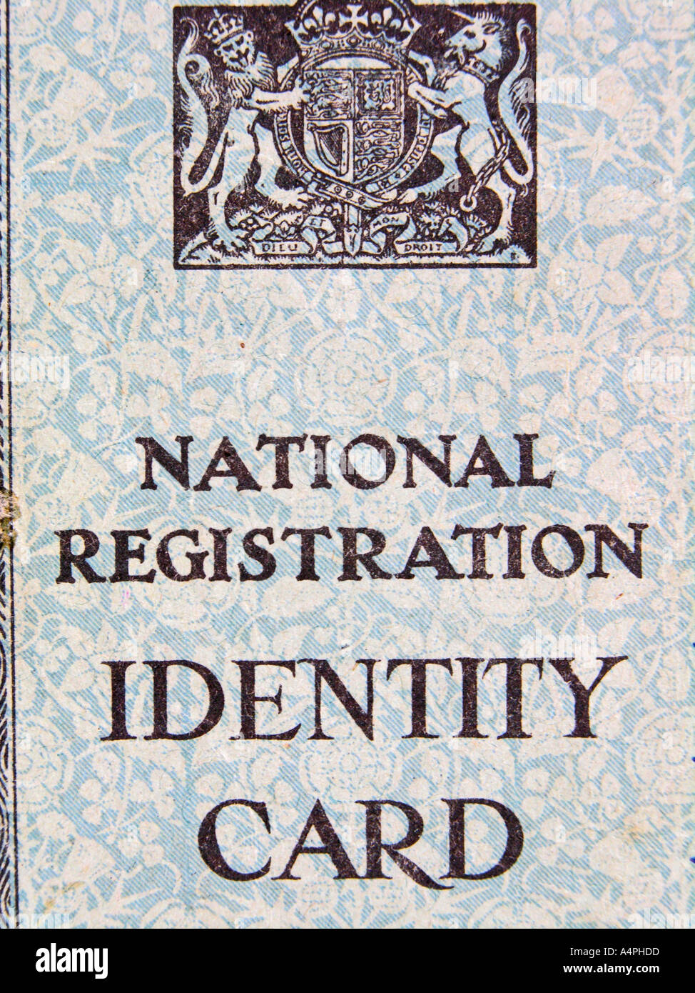 Compulsory Id Cards