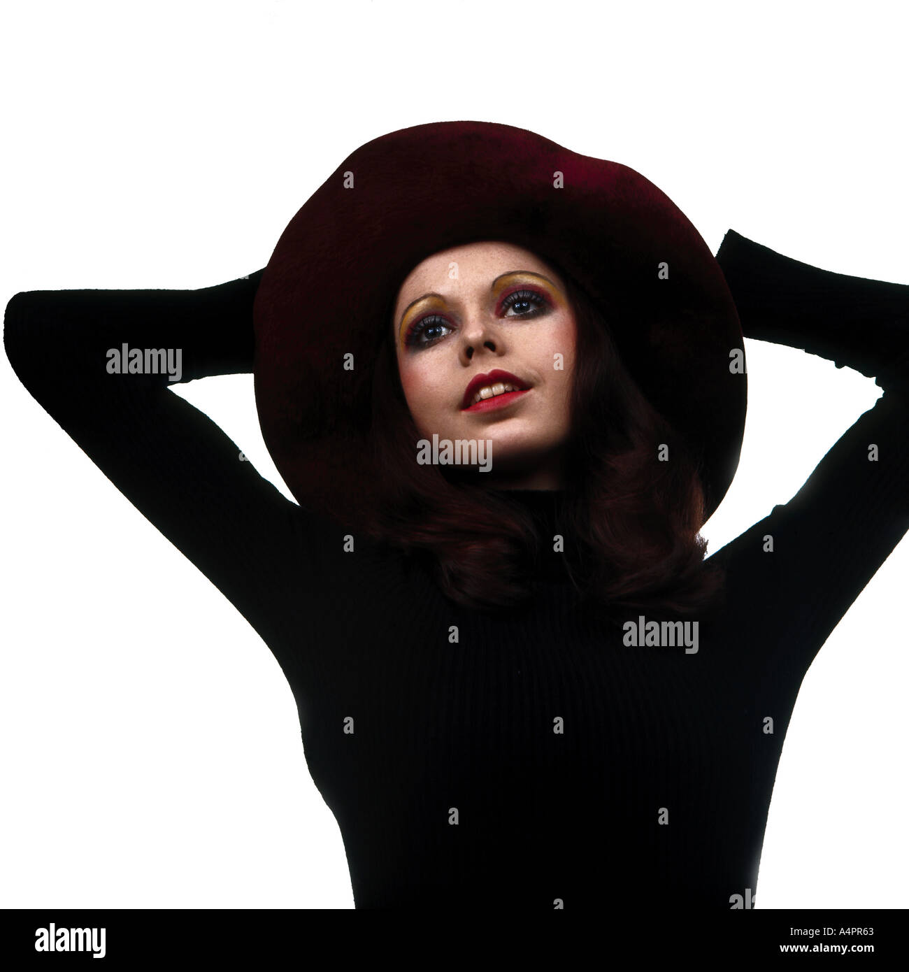 Female Model 1970s Stock Photo - Alamy