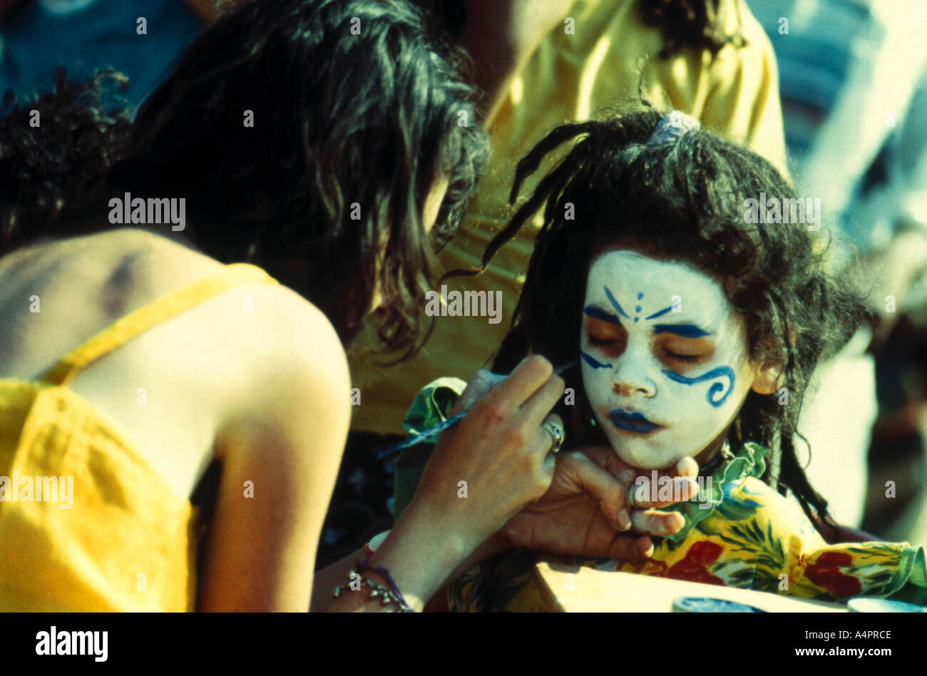 World body painting festival hi-res stock photography and images - Alamy