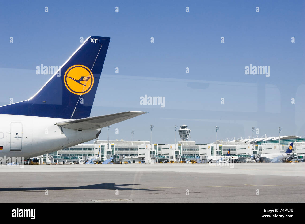 Tail fin of plane hi-res stock photography and images - Alamy