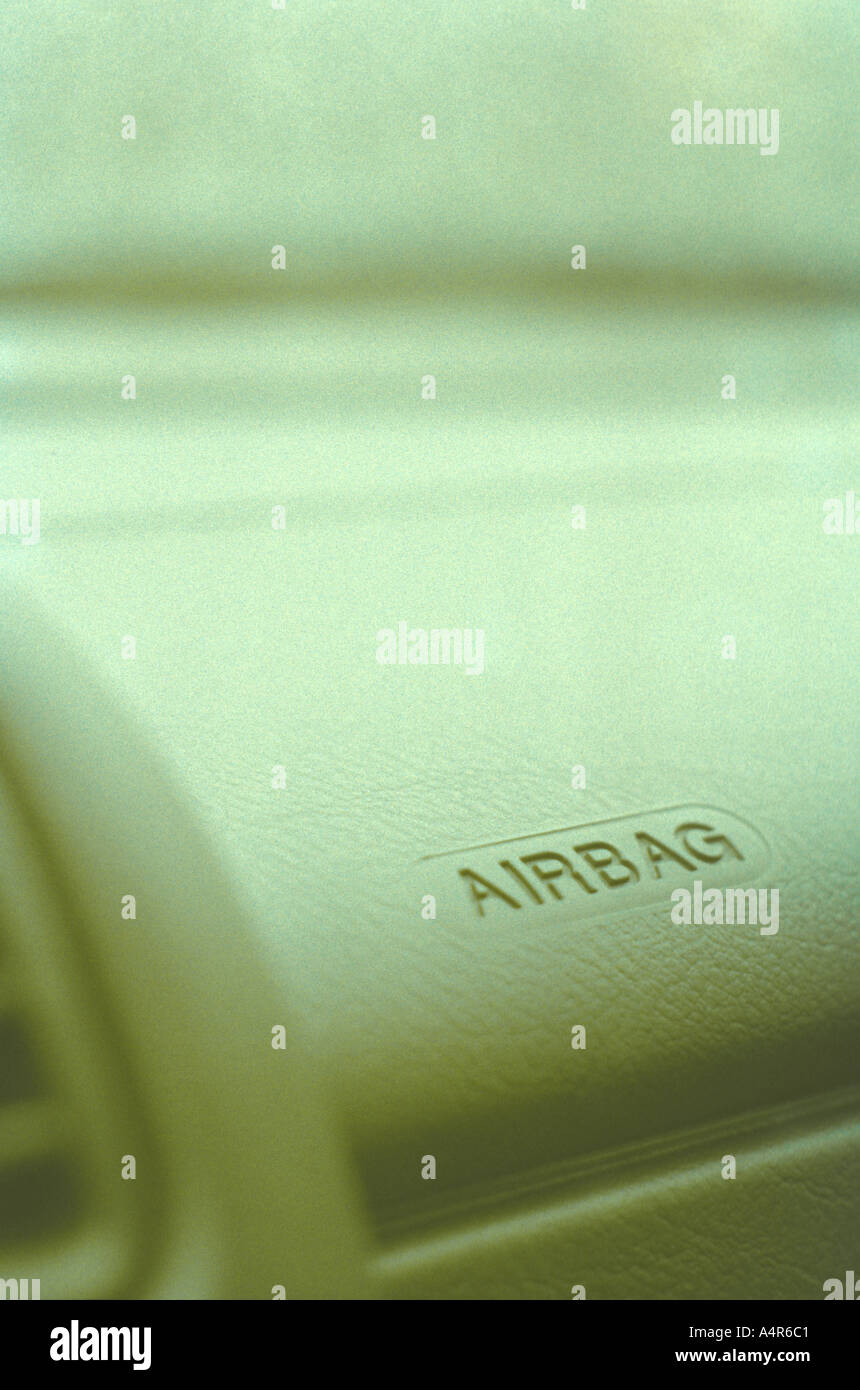 Airbag sign on dashboard hires stock photography and images Alamy