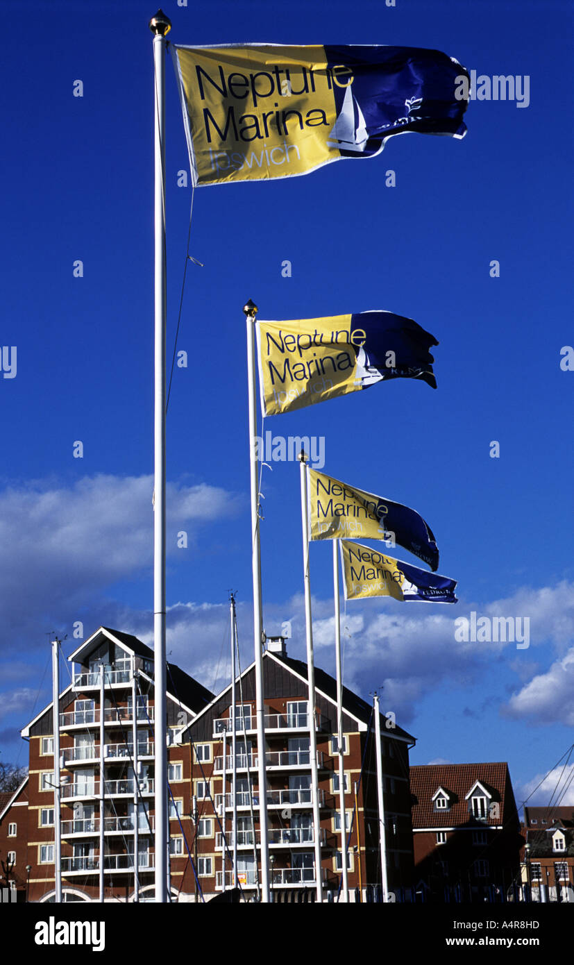Neptune Marina, housing development on the Ipswich waterfront in