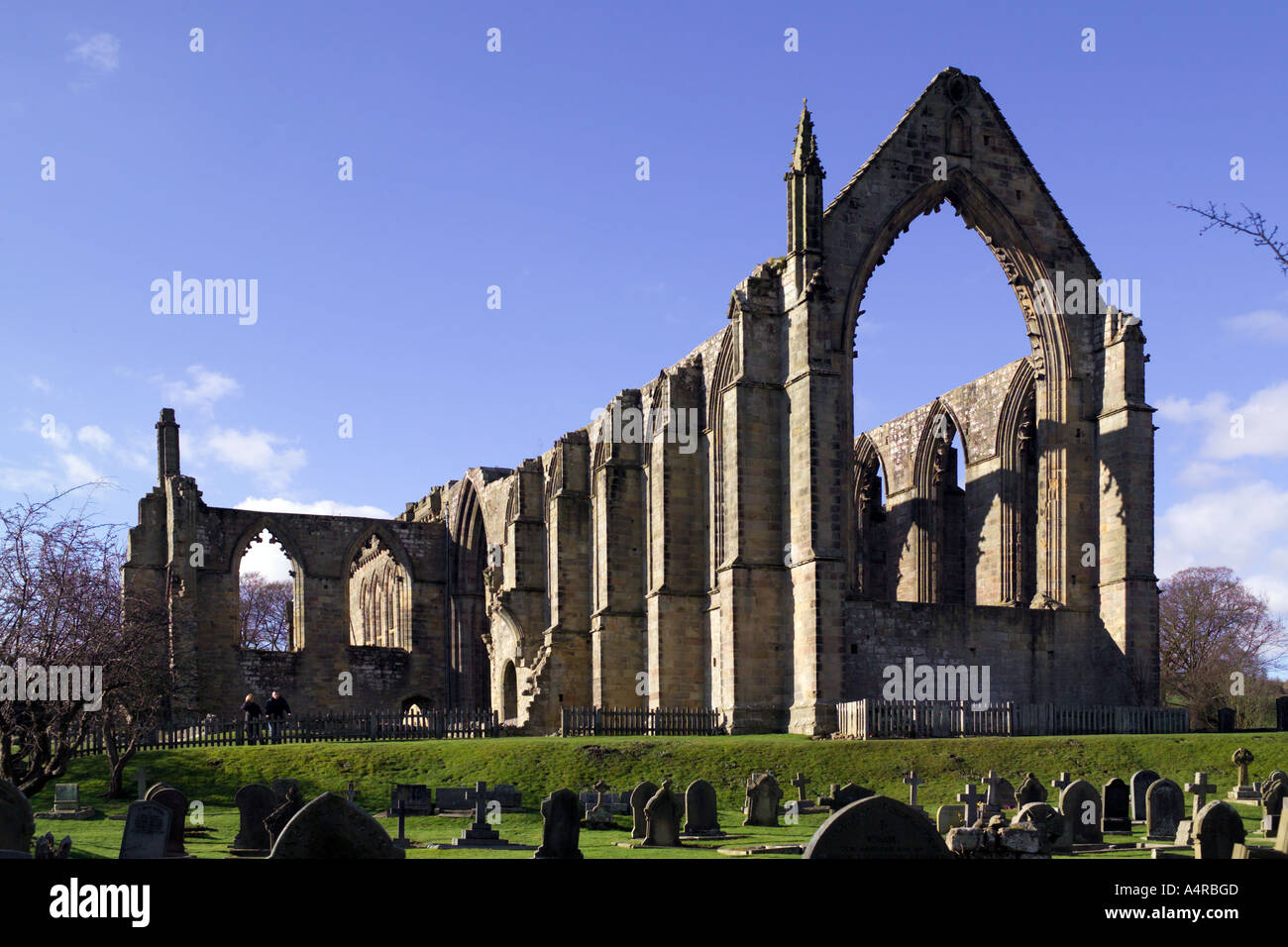 Bolton Priory Bolton Abbey, Wharfe Dale, North Yorkshire, England, UK Stock Photo