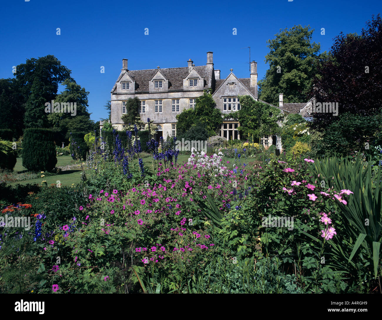 Barnsley House, Gloucestershire, England. Stock Photo