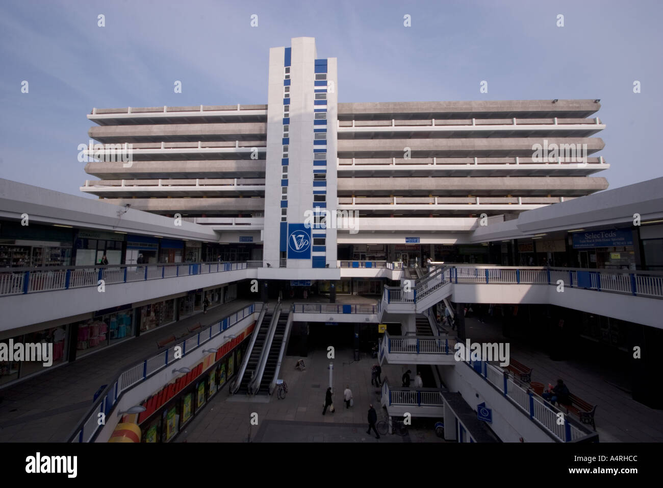 Victoria Plaza shopping mall complex Southend on sea Stock Photo Alamy