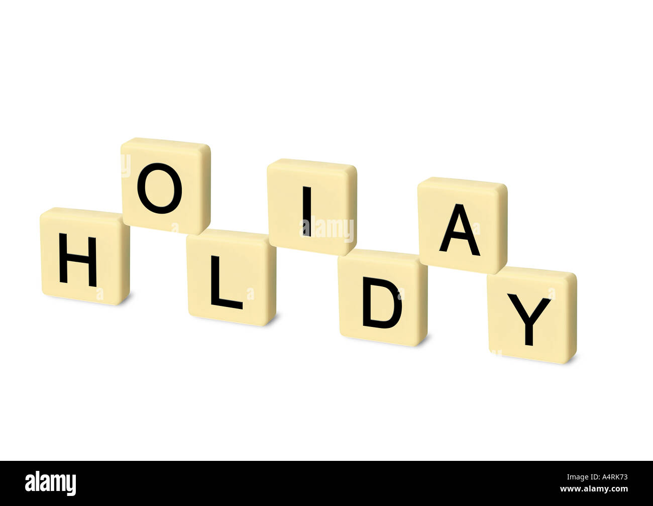 letters holiday Buchstaben Holiday Stock Photo