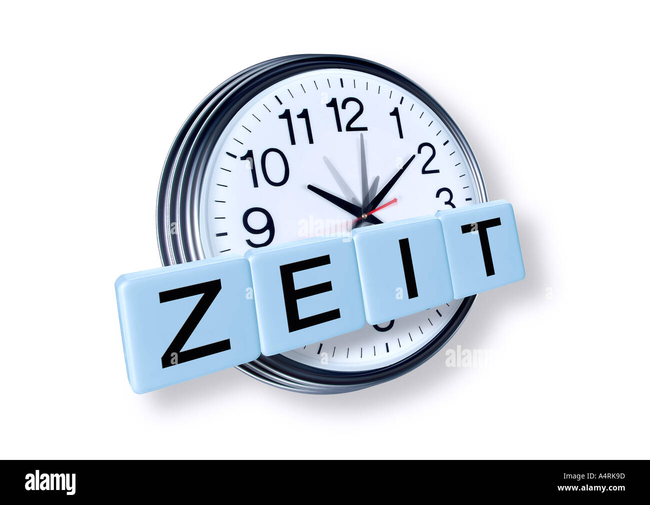 letters zeit Buchstaben Zeit mit Uhr Stock Photo - Alamy